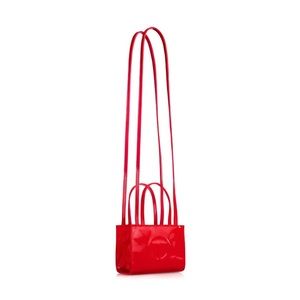 Small Red Patent Telfar Bag
